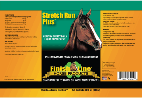 stretch run plus label