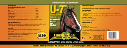 U-7 128oz Label 2025