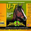 U-7 Gastric Aid Liquid 128oz Label