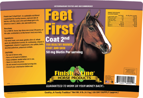 Feet First 9lb Label