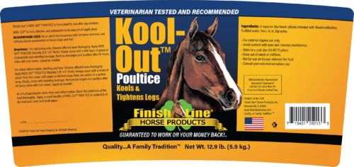 Kool-Out Poultice 12.9lb Label