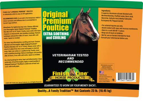 Original Premium Poultice 23lb Label