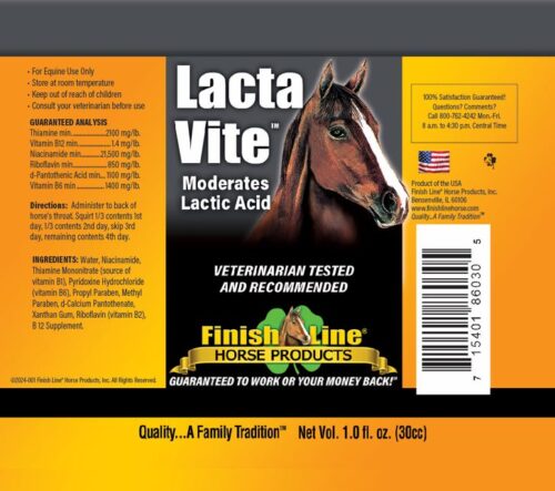 Lacta-Vite 1oz Label