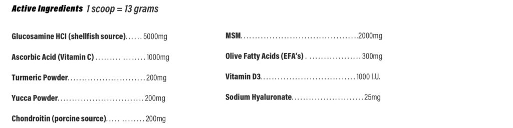 Fluid Action HA Powder Ingredient Graphic