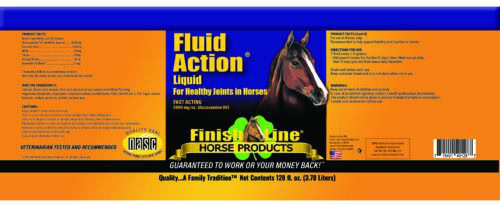 Fluid Action 128oz Label