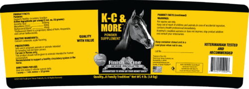 KC&More 4lb Label