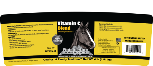 Vitamin C Blend 4lb Label