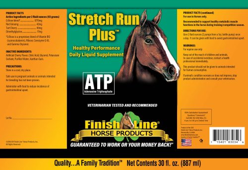 Stretch Run Plus label