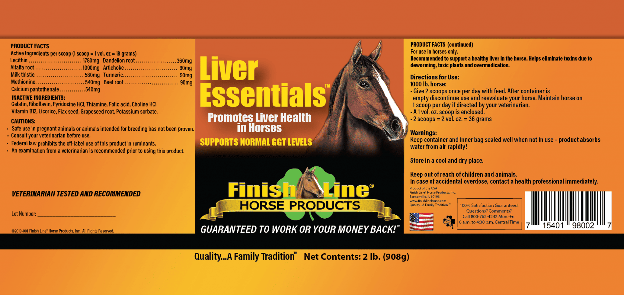Liver Essentials™ Finish Line® Horse Products, Inc